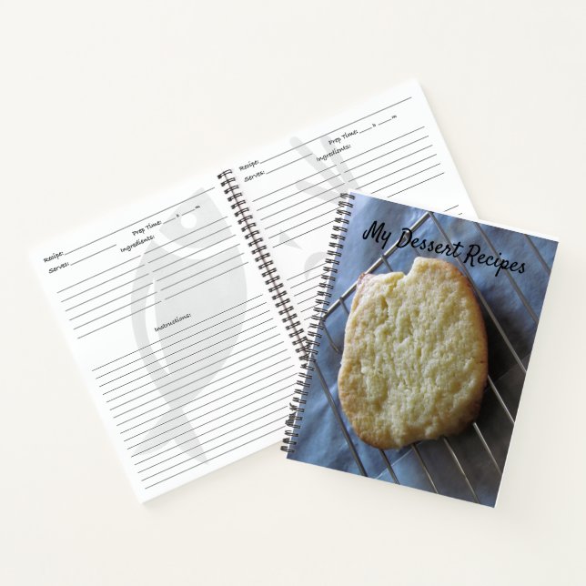 Spiral Notebook - Dessert Recipes (Inside)