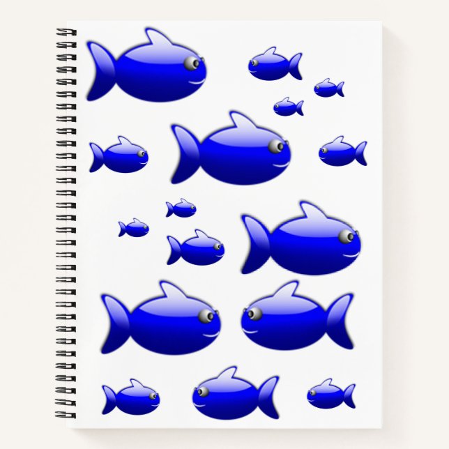 Spiral Notebook Fish (Front)