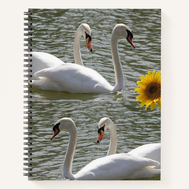 Spiral Notebook Floral (Front)