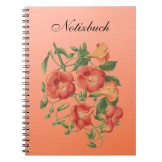 spiral notebook "flower spells"