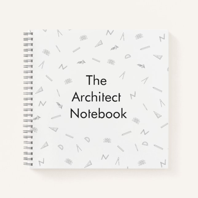 Spiral notebook for architects (Front)