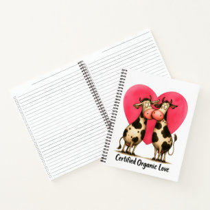 🐄💘 Spiral Notebook for Moo-tivated Hearts 📝🌱