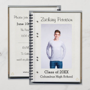 Spiral Notebook - Graduation Announcement