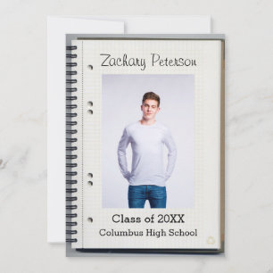 Spiral Notebook - Graduation Announcement
