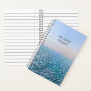 Spiral Notebook Green Therapy, Edit Design Option