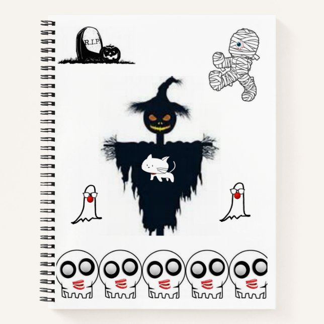 Spiral Notebook Halloween (Front)