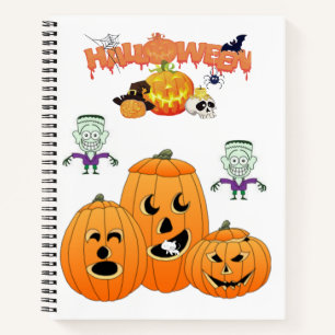 Spiral Notebook Halloween