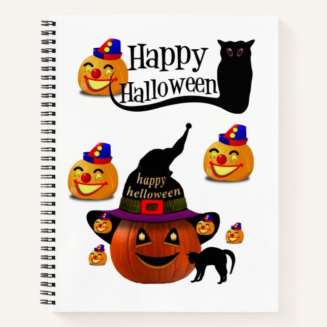 Spiral Notebook Halloween (Front)