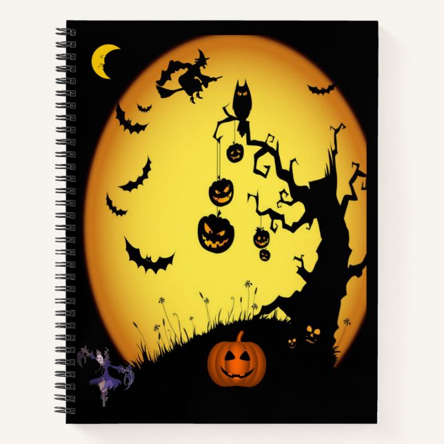 Spiral Notebook Halloween (Front)