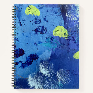 Spiral Notebook in Luminesce Design