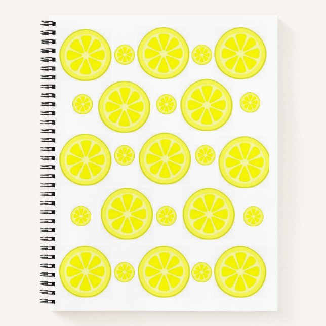 Spiral Notebook Lemon (Front)
