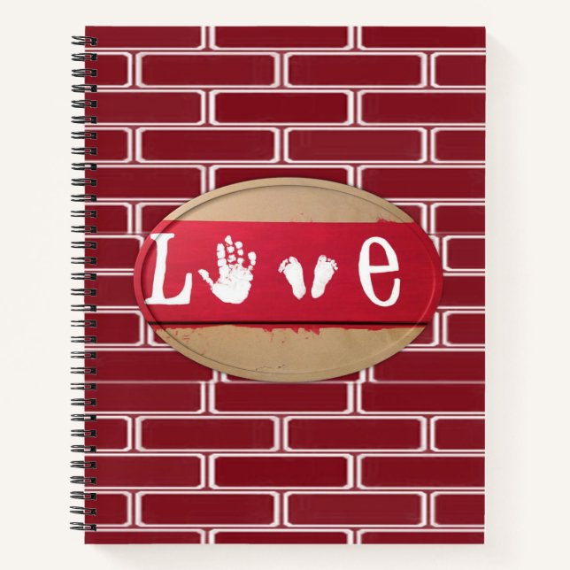 Spiral Notebook Love (Front)