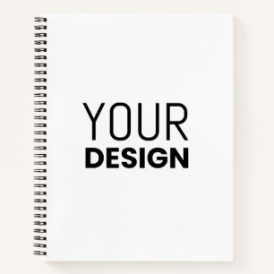 Spiral Notebook [Multi Size & Colors]