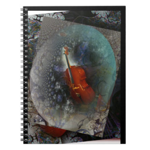 Spiral Notebook   Music Cello