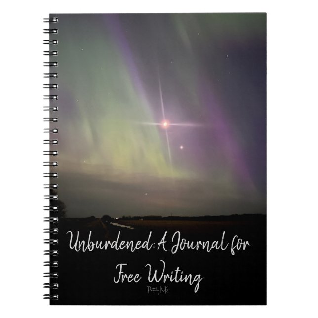 Spiral Notebook Northern Lights (Front)