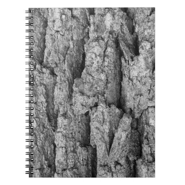 Spiral Notebook - Old Growth Oak Bark  (Front)