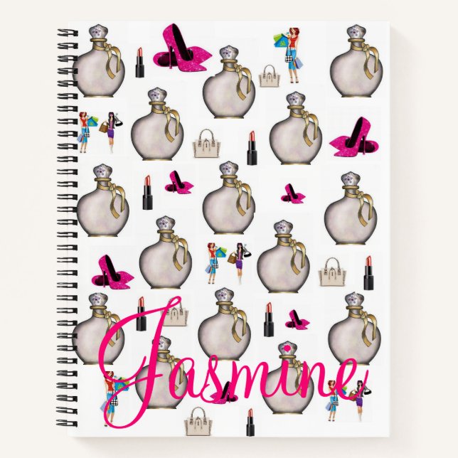 Spiral Notebook Perfume (Front)