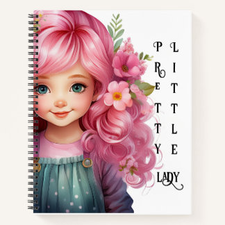 Spiral Notebook - Pretty Little Lady
