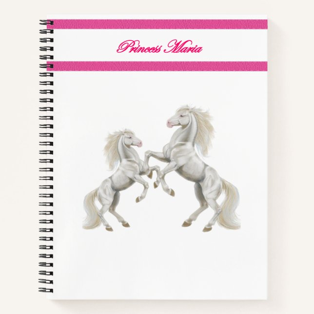 Spiral Notebook Princess Maria (Front)