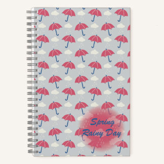 Spiral Notebook Rainy Day