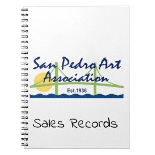 Spiral Notebook - SPAA Logo with Text