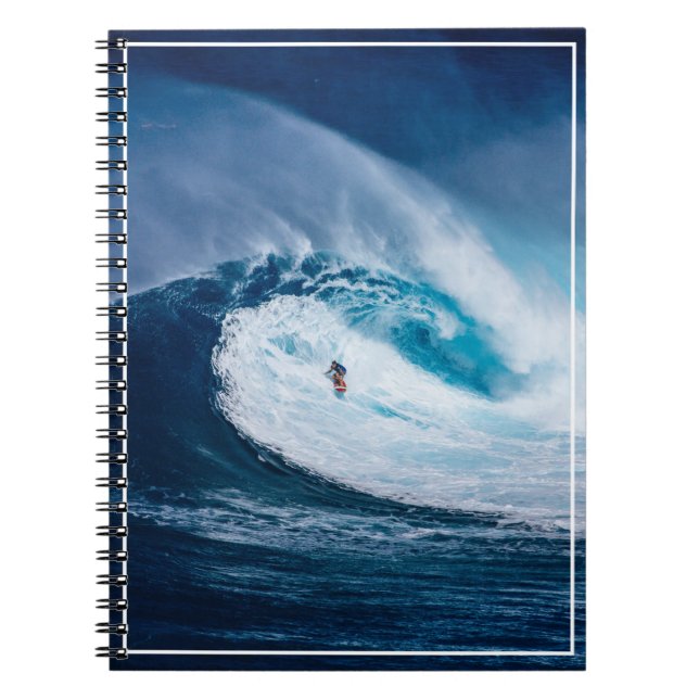Spiral Notebook-Surfer Notebook (Front)