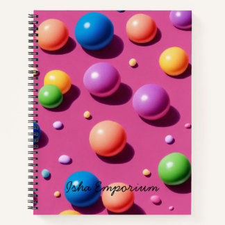 Spiral Notebook Thought Bubbles: Where Ideas Rise
