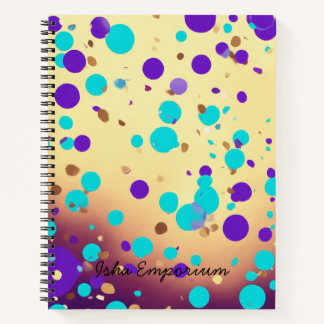 Spiral Notebook Thought Bubbles: Where Ideas Rise