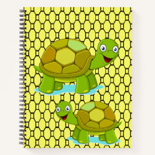 Spiral Notebook Turtle