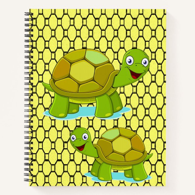 Spiral Notebook Turtle (Front)