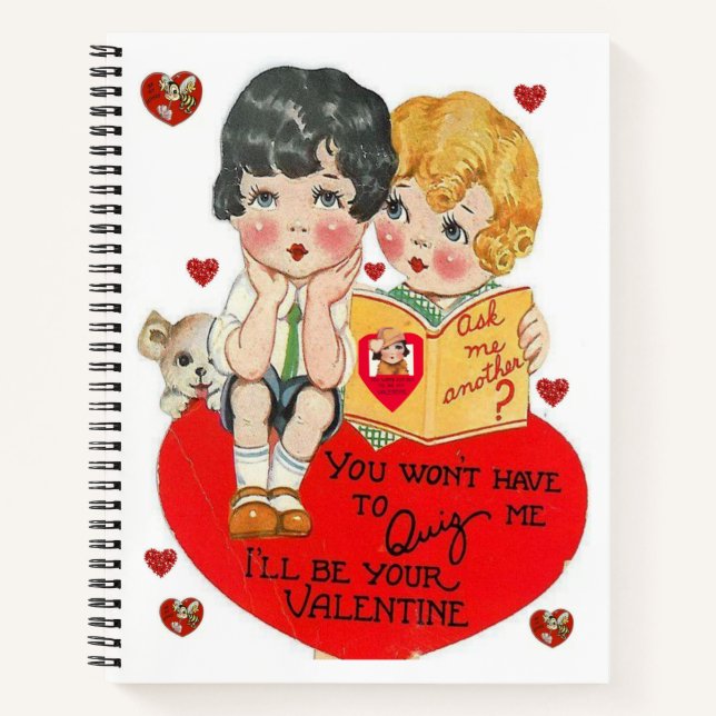 Spiral Notebook Valentine's Day (Front)