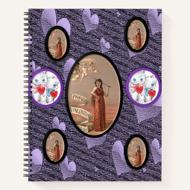 Spiral Notebook Valentine's Day (Front)
