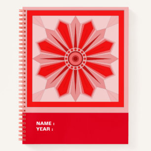 Spiral Notebook with creative design