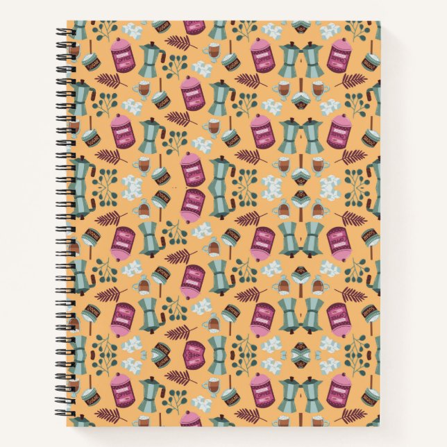 Spiral notebook with front and back covers  (Front)