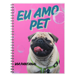 Spiral Notebook with Photo Pet