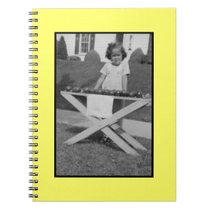 Spiral Notebook with Vintage Photo