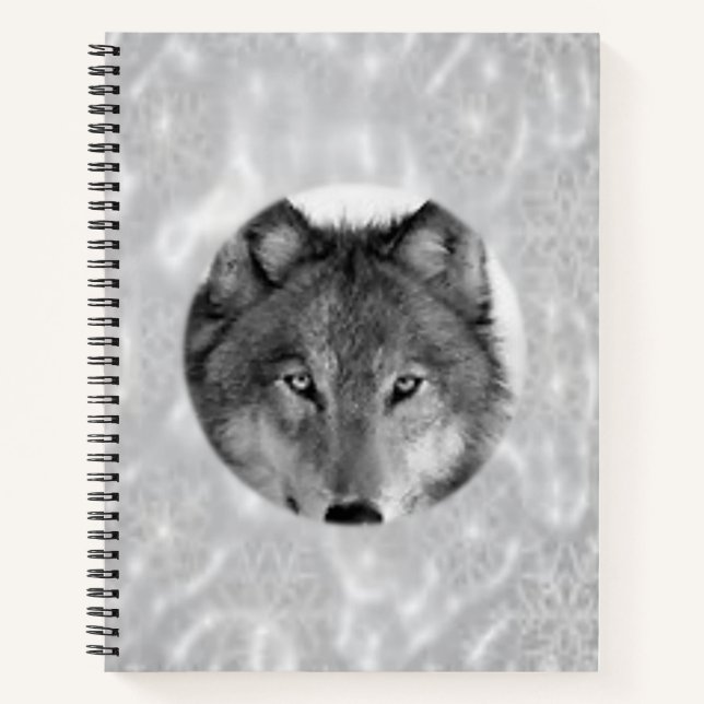 Spiral Notebook Wolf (Front)