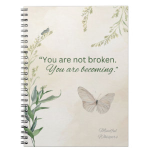 Spiral Notebook - You Are Not Broken