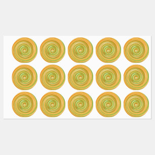 Spiral of Fun Citrus Colours