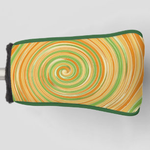 Spiral of Fun Citrus Colours Golf Head Cover