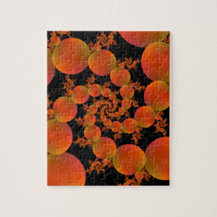 Spiral Oranges Jigsaw Puzzle