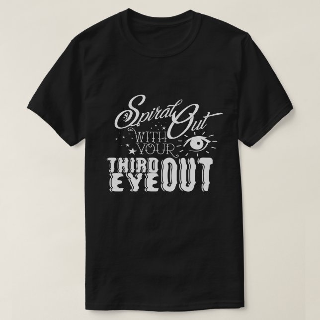 Spiral Out - Basic Tee (Design Front)