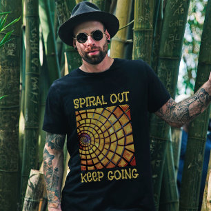 Spiral Out Keep Going - Fibonacci Sequence Tee