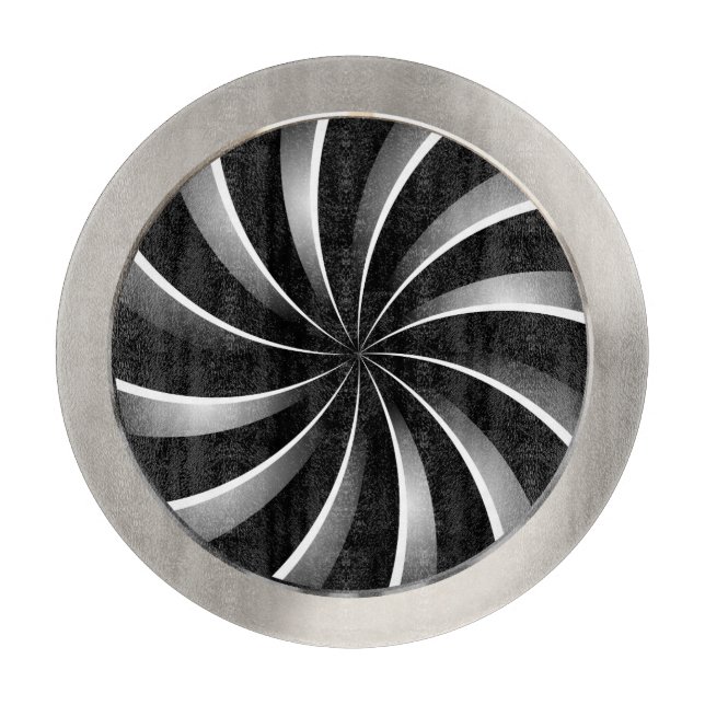 Spiral pattern cutting board (Front)