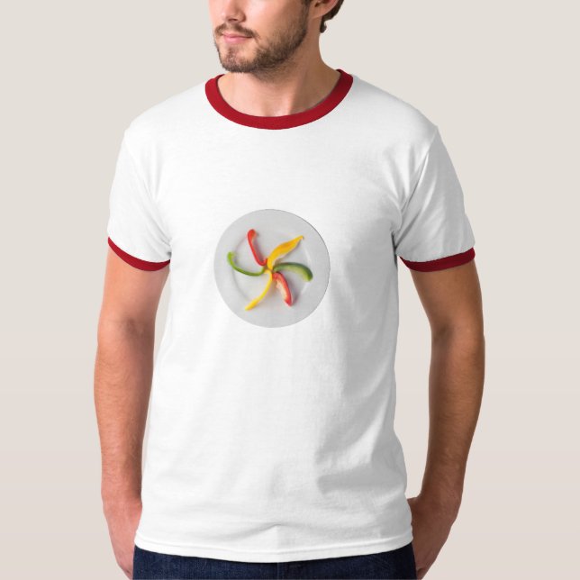 Spiral peppers T-shirt (Front)