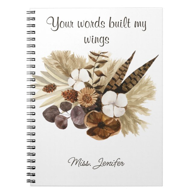 Spiral Photo Notebook (Front)