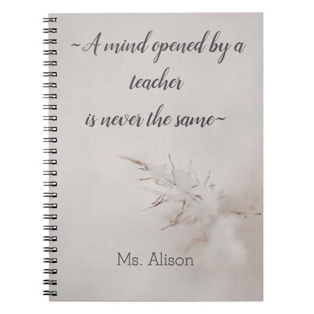 Spiral Photo Notebook (Front)