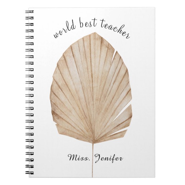 Spiral Photo Notebook (Front)