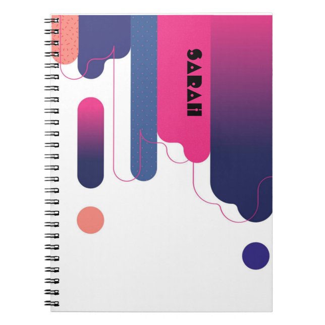 Spiral Photo Notebook BAUHAUS DOTS (Front)
