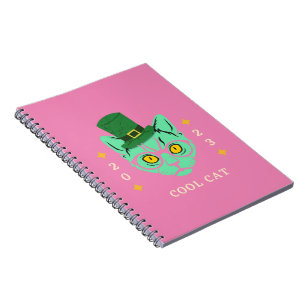 Spiral Photo Notebook Cool Cat
